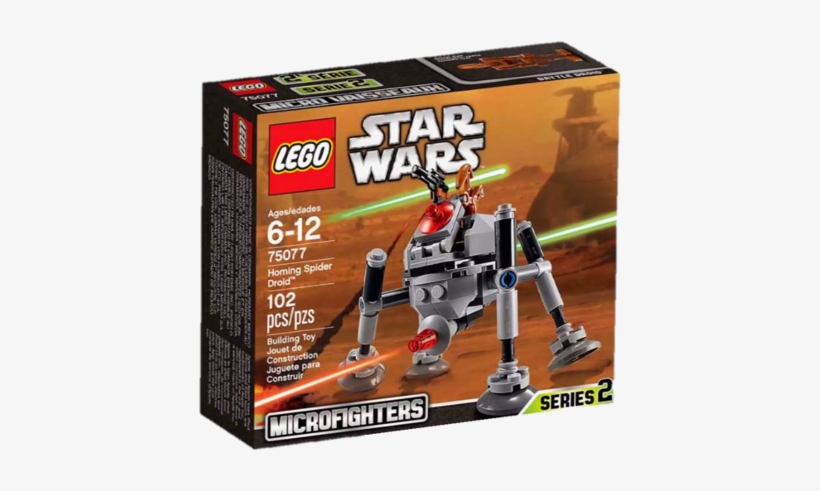 75077 Homing Spider Droid™ - Lego Star Wars 75077 Homing Spider Droid, transparent png #3485229