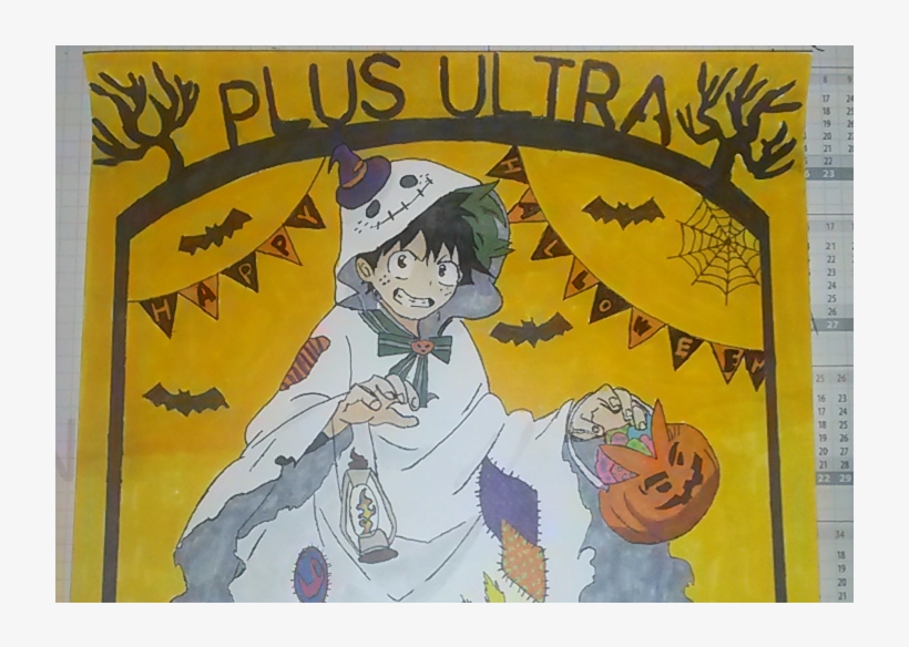 Boku No Hero Academia Halloweenfsdafasdfasdf - Cartoon, transparent png #3485305