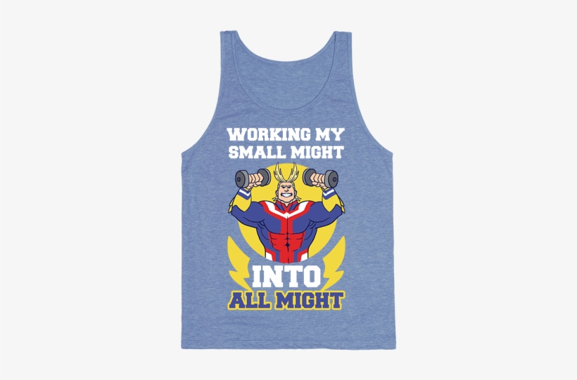Working My Small Might Into All Might - All Might, transparent png #3485478