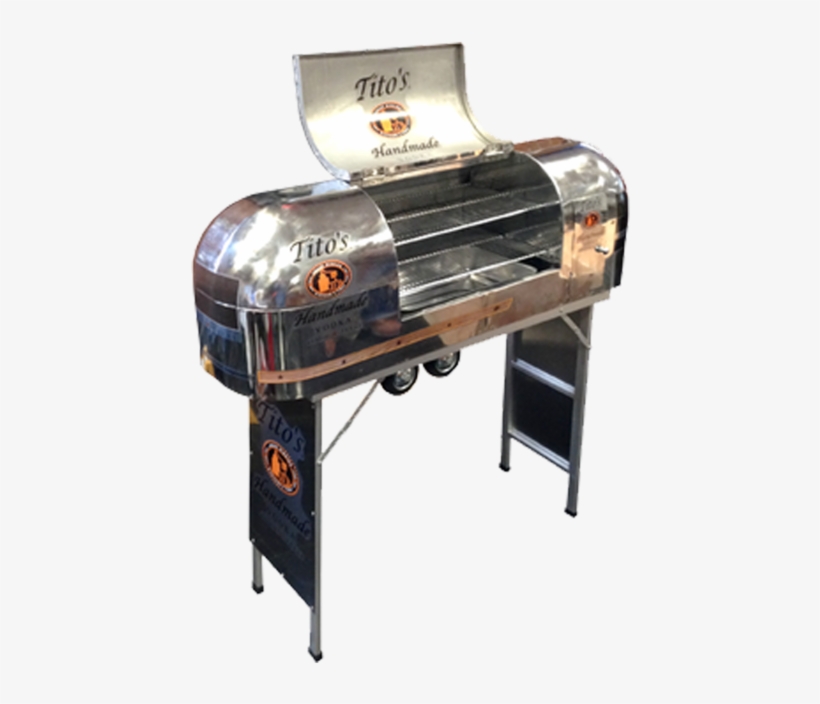 Tito's Vodka Airstream Grill - Barbecue Grill, transparent png #3485762