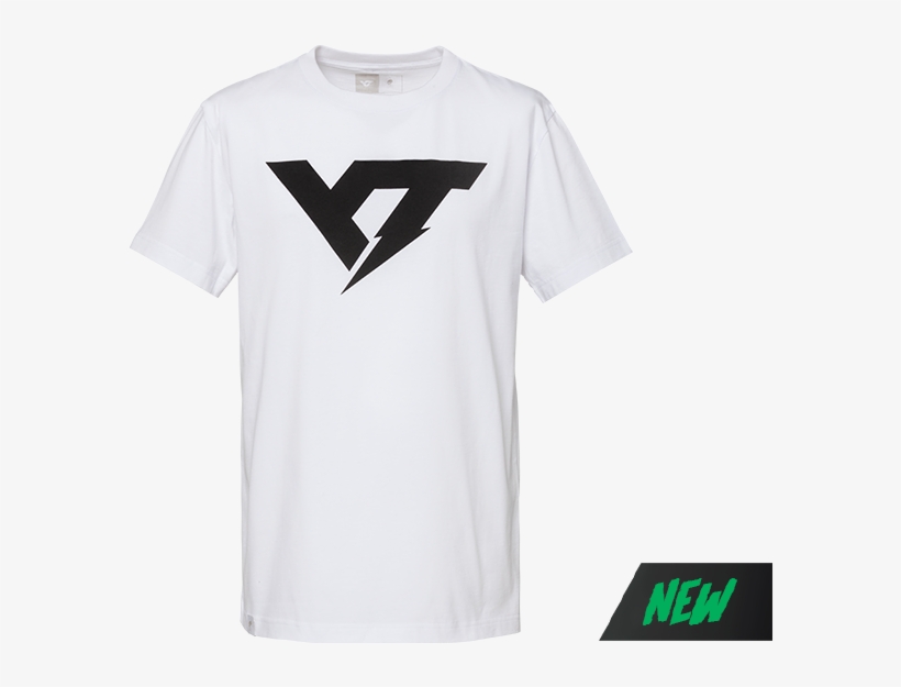 Tee White Freisteller5b155a97dc5d6 Yt Logo Tee - Shirt, transparent png #3485935