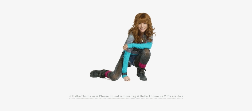 Bella Thorne Pngs - Sitting, transparent png #3485955