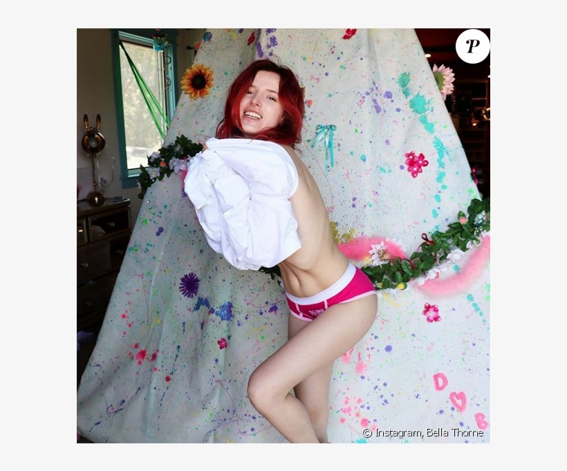 Avril - Bella Thorne Juin 2018, transparent png #3486084