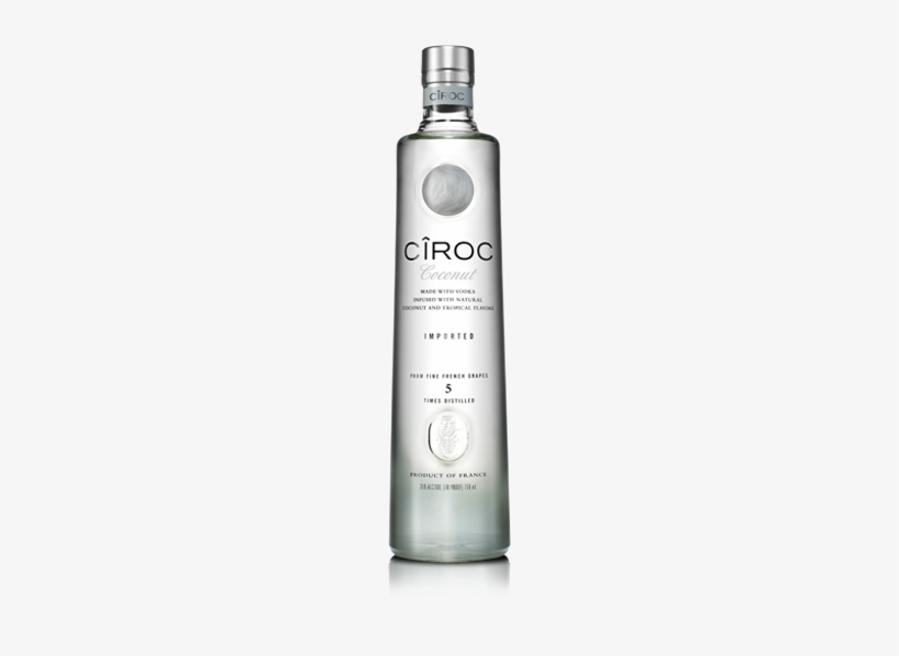 Ciroc Coconut 750ml - Coconut Ciroc Vodka, transparent png #3486105