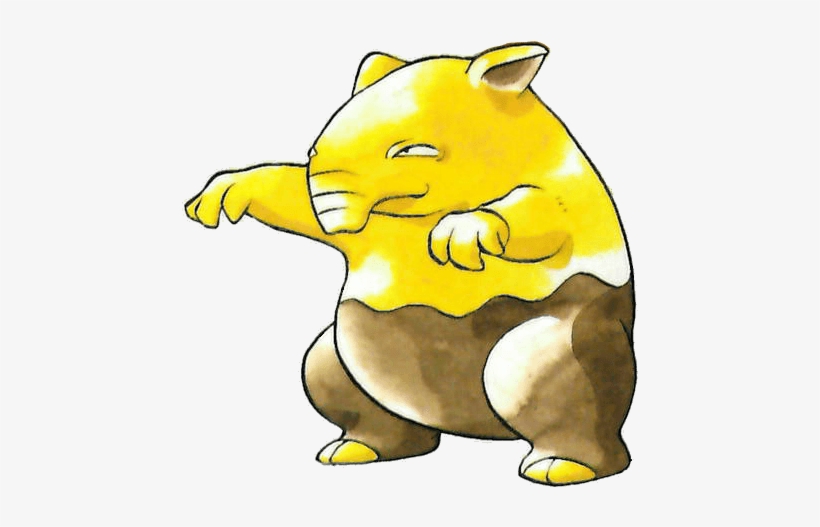 drowzee From The Official Artwork Set For pokemon Drowzee Pokemon Card Free Transparent