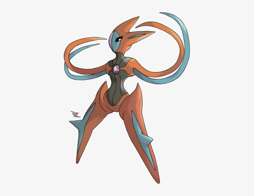 Deoxys Attack Forme By Xous54 - Pokemon Deoxys Attack Form, transparent png #3486497