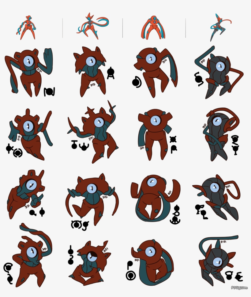 Deoxys - Gijinka Deoxys, transparent png #3486724