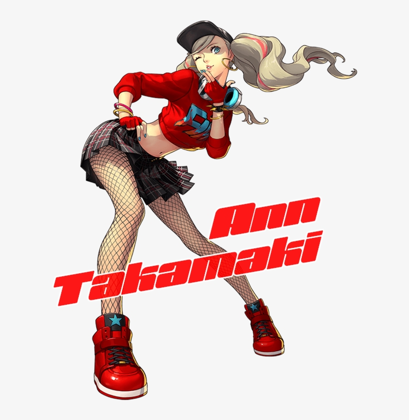The Main Character Of Persona - Persona 5 Dancing Star Night Ann, transparent png #3486848
