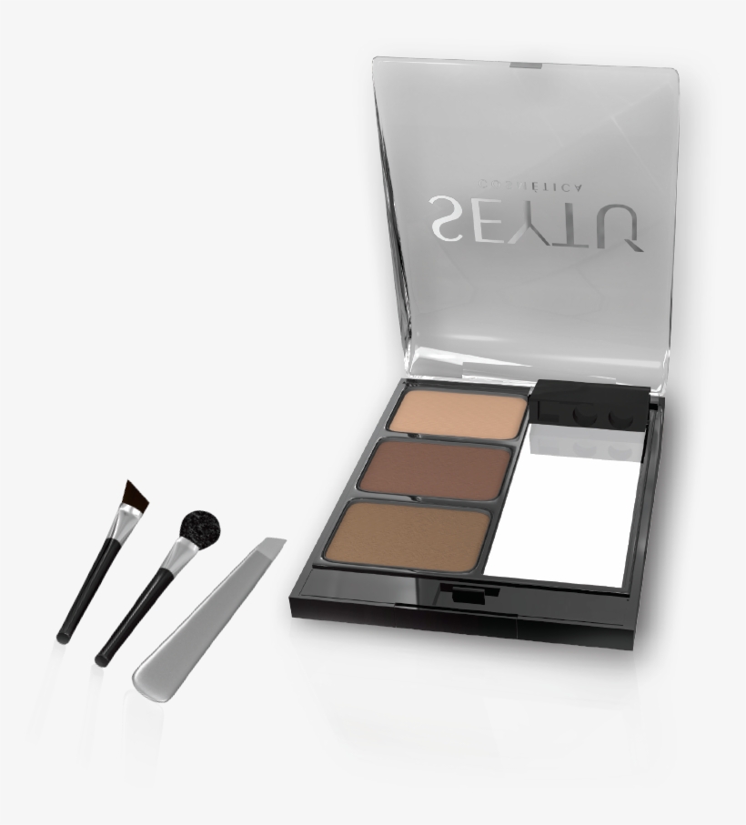 Set Delineador Compacto Para Cejas - Set De Cejas Seytu, transparent png #3487148