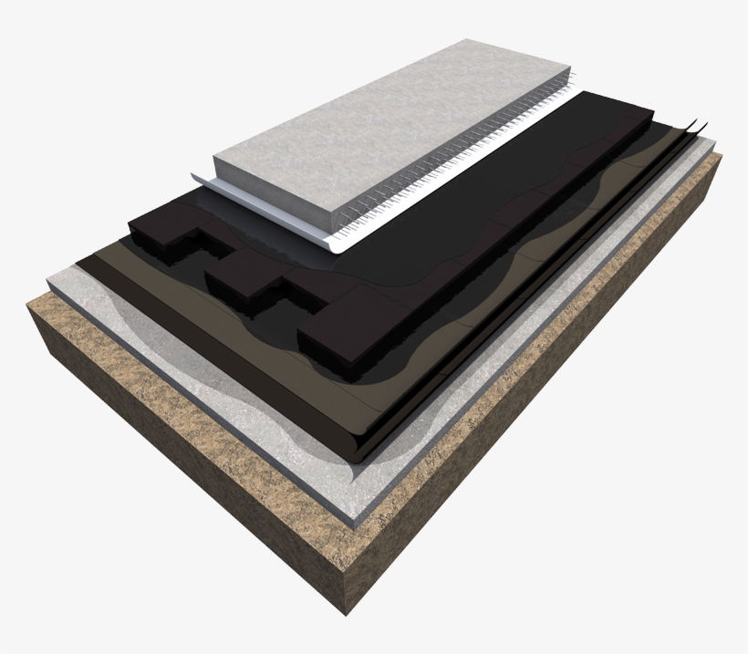 Foamglas® Slabs With Hot Bitumen - Plywood, transparent png #3487556