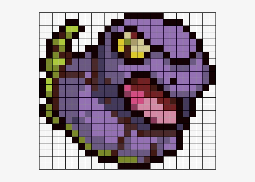 Ekans Trozei Perler Bead Pattern / Bead Sprite - Bead, transparent png #3487994