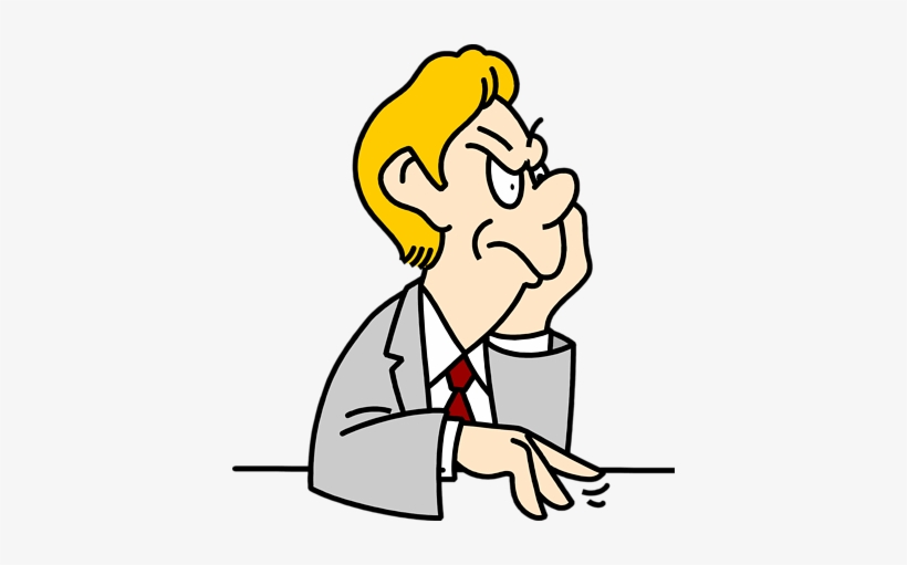 Frustrated Clipart - Obituary, transparent png #3488085