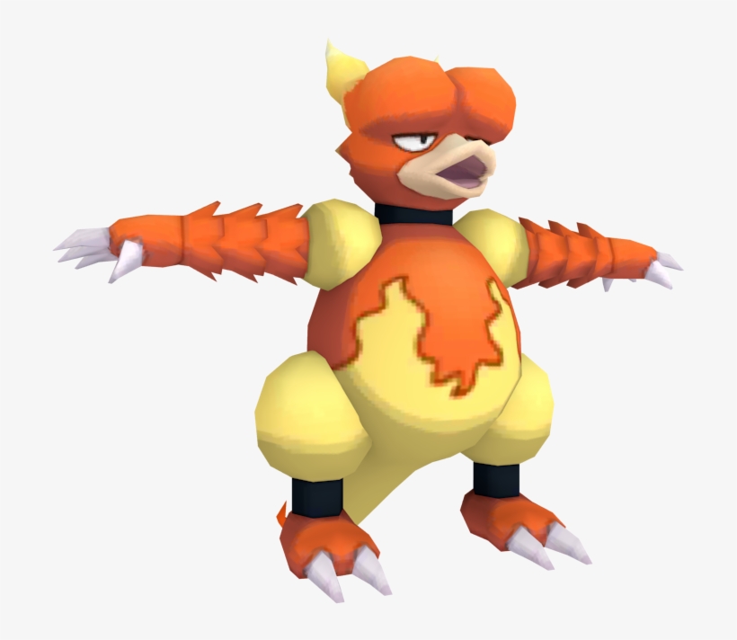 Download Zip Archive - Pokemon Magmar Models, transparent png #3489076
