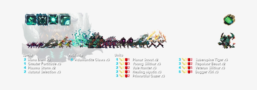 360 Spirit Magmar Midrange - Duelyst, transparent png #3489485