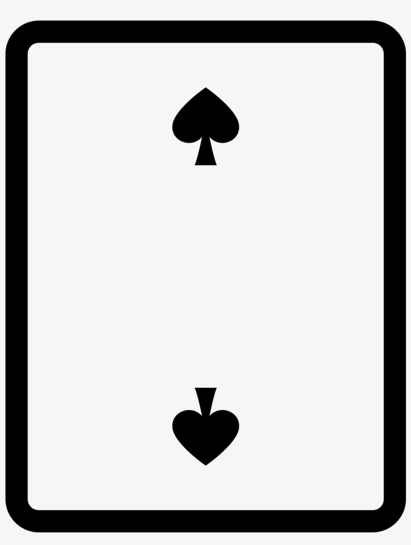 2 Of Spades Icon - Billing Icon Report Icon, transparent png #3489769