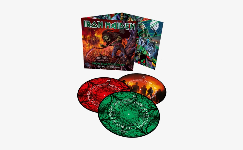 Fear To Eternity: The Best Of 1990-2010 - Iron Maiden, transparent png #3490015