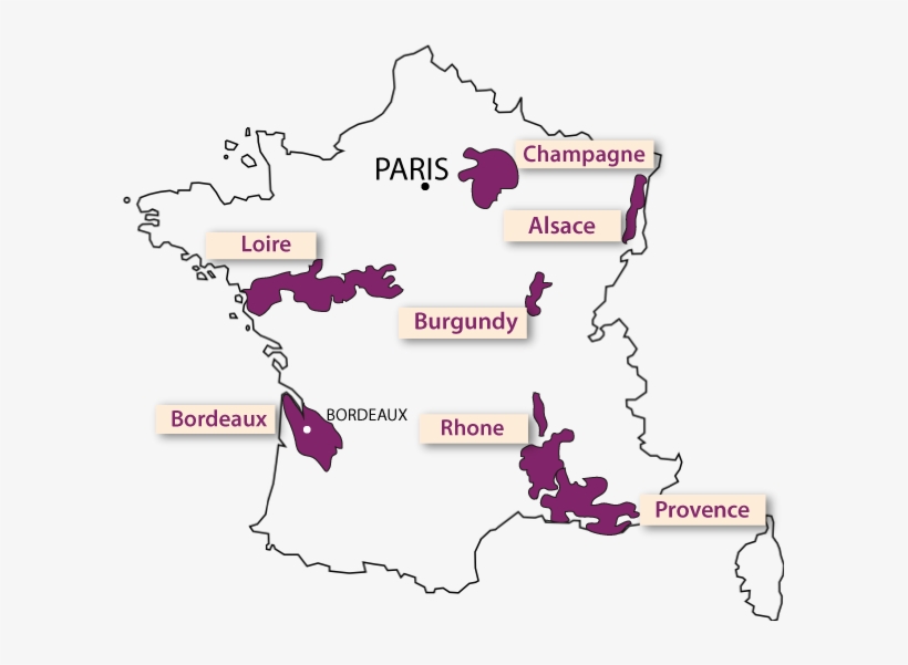 Wine Regions In France - Wine Tourism In France, transparent png #3490086