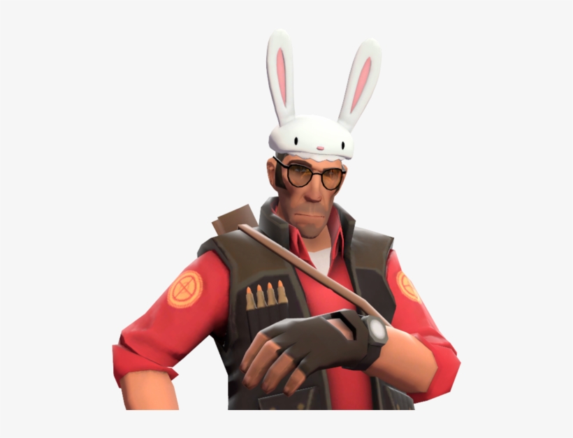 Harrison Vu - Tf2 Sniper Max's Head, transparent png #3490755