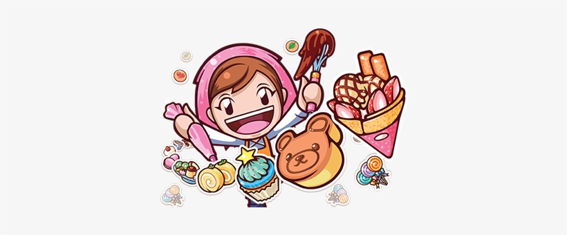 Making Puddings And Sweets Is Lots Of Fun In Cooking - Nintendo 3ds Cooking Mama Sweet Shop, transparent png #3491040