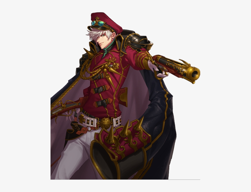 My Longest Running Character Is A Gunslinger, So Allow - 던파 남캐 일러스트, transparent png #3491412