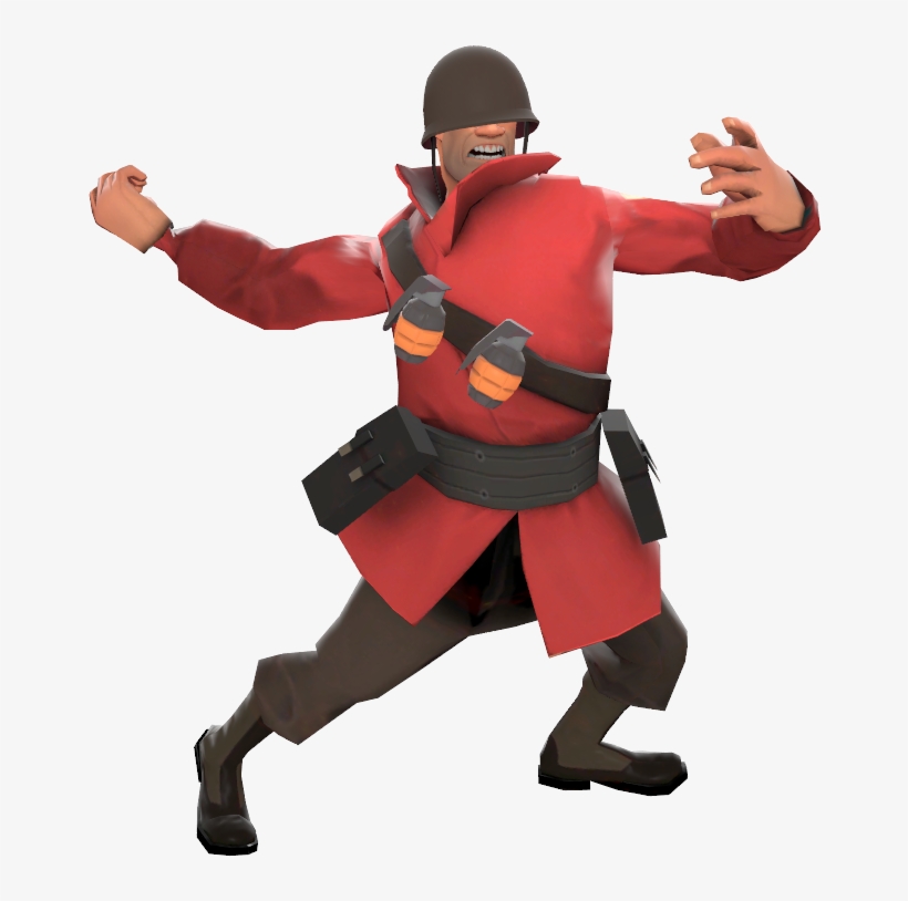 Tf2 Soldier Png - Pose Tf2, transparent png #3491416