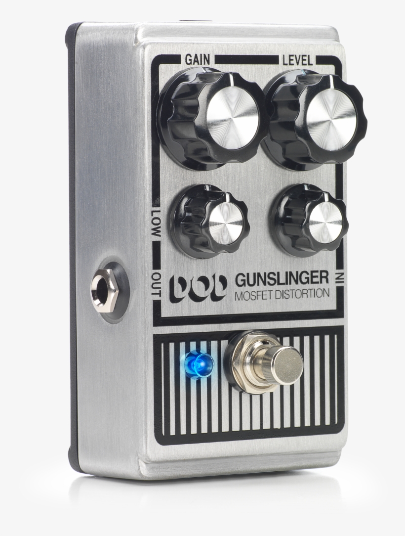 Mosfet Distortion Pedal - Dod Electronics Gunslinger Mosfet Distortion Pedal, transparent png #3491629