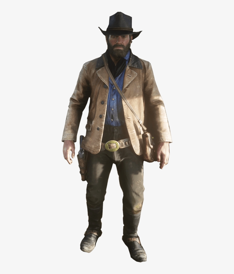 The Gunslinger Effect - Red Dead Redemption 2 Beard, transparent png #3491658