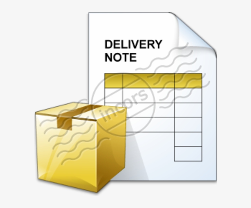 Delivery Note 12 Image - Delivery Note Clipart, transparent png #3491818