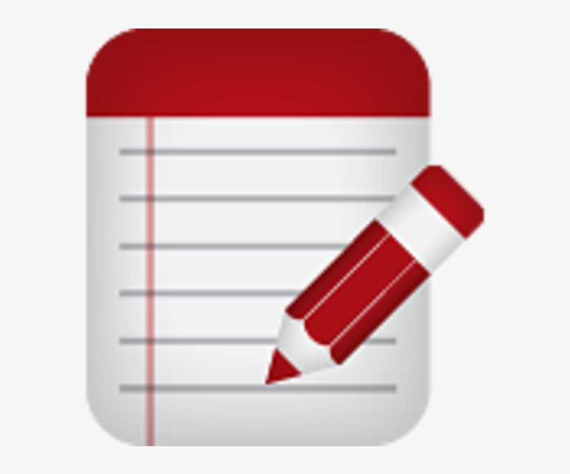 Edit Red Icon Png, transparent png #3491851