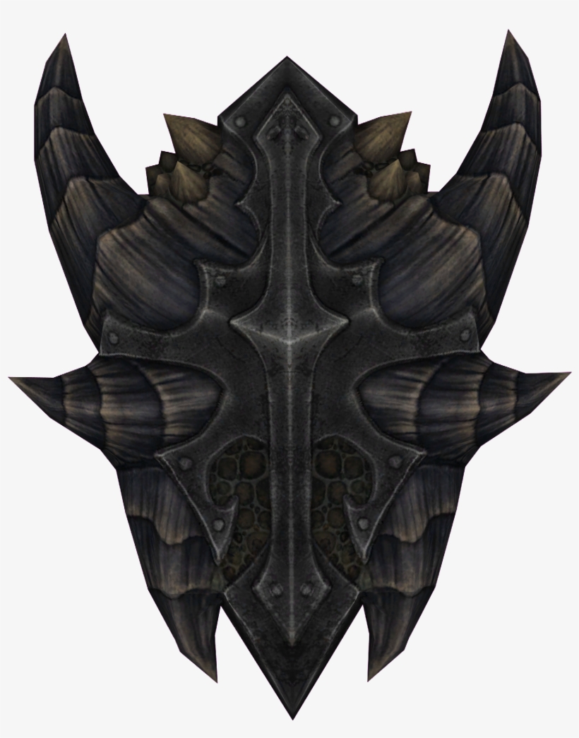 Dragonscale Shield - Dragon Shield Skyrim, transparent png #3492254