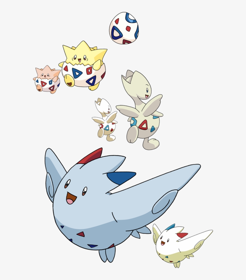 #togepi Will Only Be Evolved Into #shiny #togetic, - Togetic Vs Shiny Togetic, transparent png #3492507