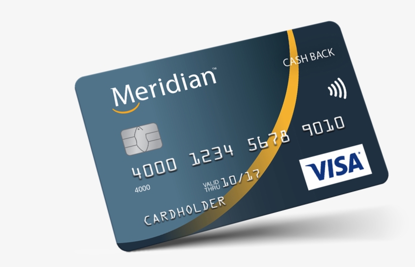 Apply Now - Meridian Credit Union Visa, transparent png #3492527