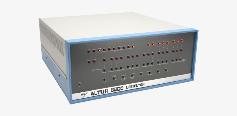 Mic Torino-altair8800 - 8-bit-mikrocomputer-bausatz Mits Altair 8800, transparent png #3492692