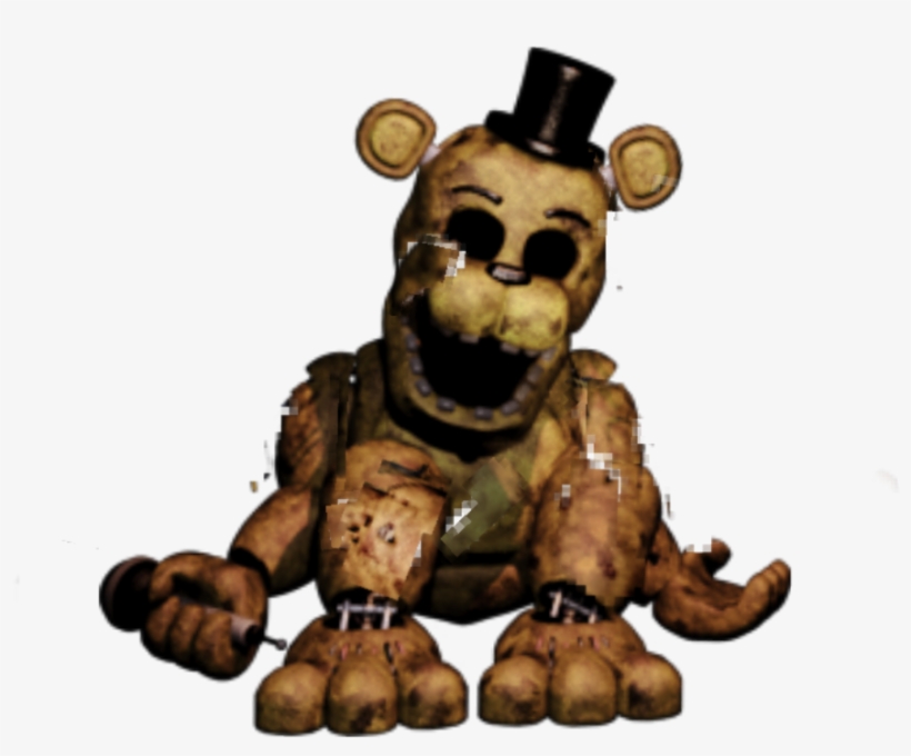 Unwithered Golden Freddy Unwithereds - Spring Bonnie, transparent png #3492915