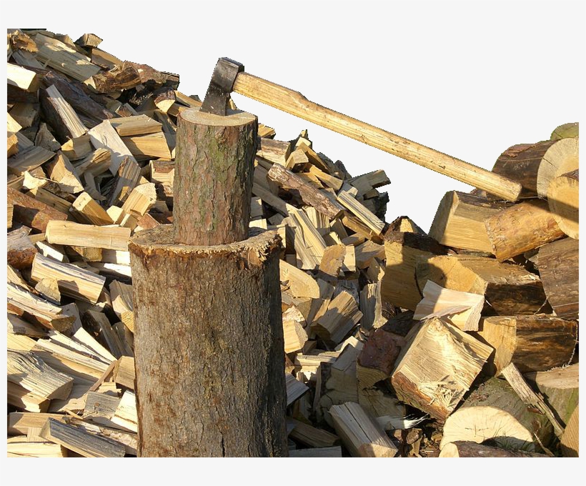 Firewood We Want Your Trees - Wood Chopping, transparent png #3492960