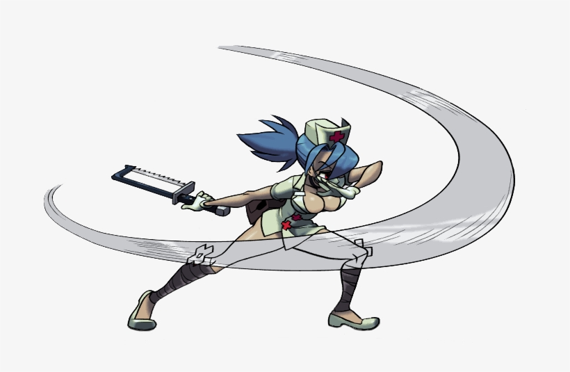 But Her Character Trailer Should Be Available Shortly - Valentine Skullgirls Sprite Sheet, transparent png #3493139