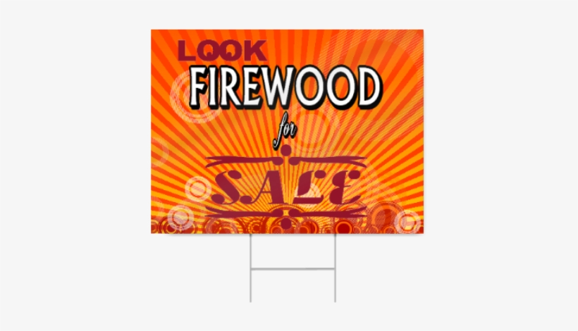 Firewood For Sale Sign - Fall Sale Signs, transparent png #3493263