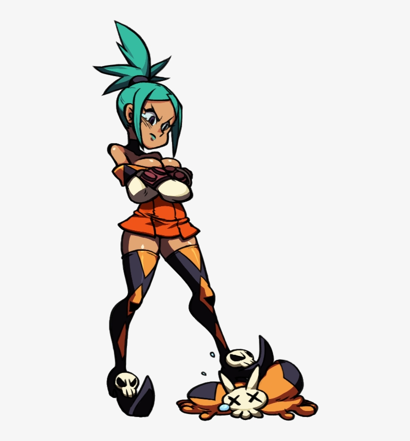 Cerebella Lose - Cerebella Skullgirls Character Design, transparent png #3493482