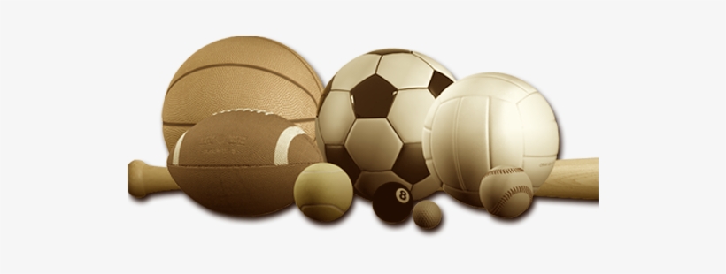 Texas House Mandates Ekg Tests For High School Athletes - Sports Balls In A Line, transparent png #3494019