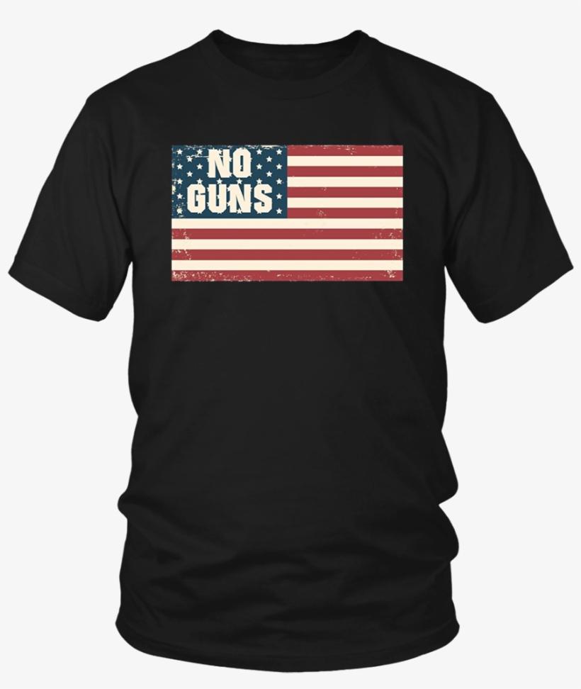 No Guns Political Protest Shirt Teefim - Became A Teacher For The Money, transparent png #3494720