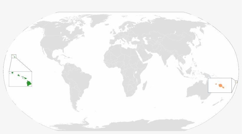 Tahiti Hawaii Locator - Map, transparent png #3494836