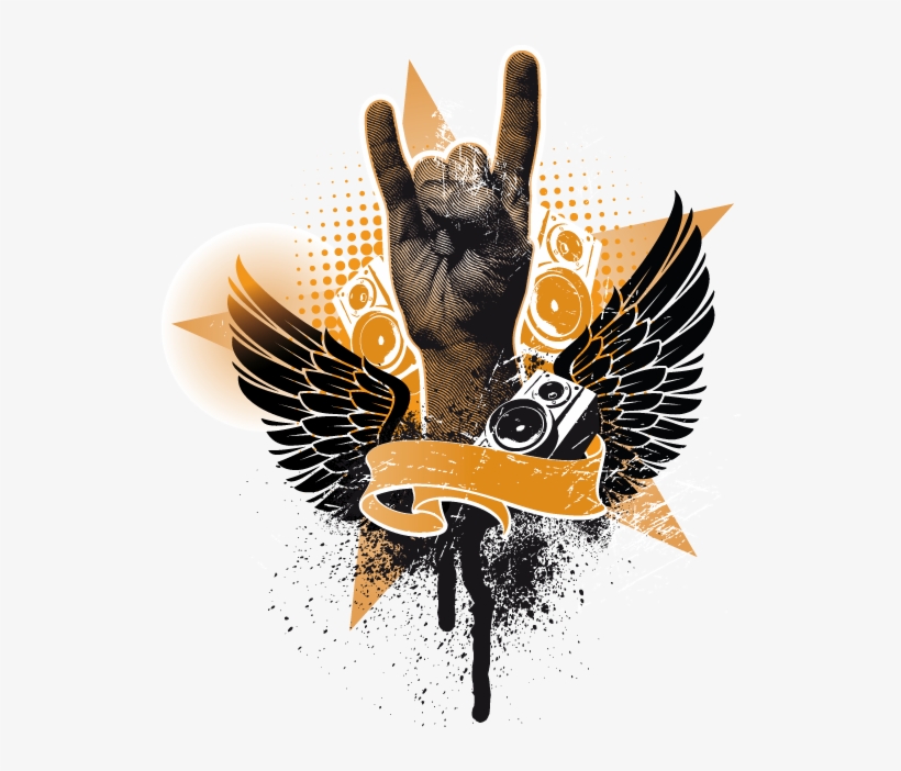 Heavy Metal Hand, transparent png #3494839
