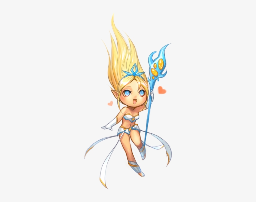 League Of Legends - League Of Legends Janna Chibi, transparent png #3494886