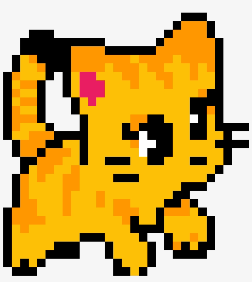 Janna - Purple Pixel Kitten, transparent png #3494931