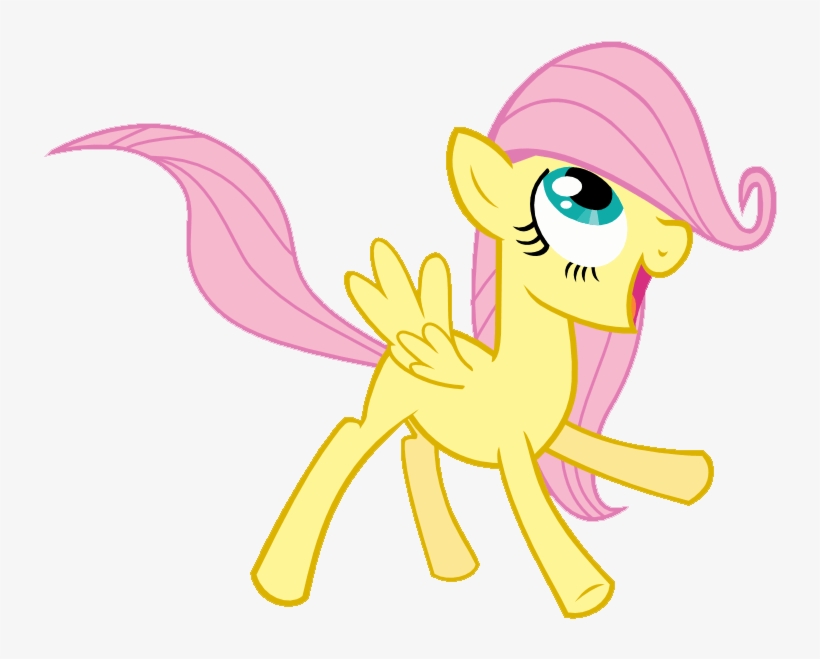 Thank You For Helping Us Ago, Maybe Rainbow Wouldn't - Filly Fluttershy Gif, transparent png #3494997