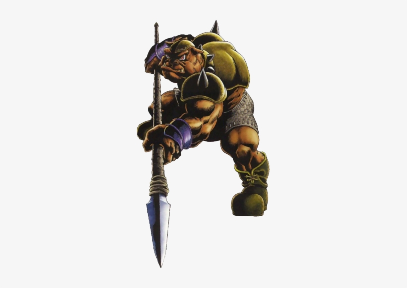 Zeldapedia - Legend Of Zelda Ocarina Of Time Moblin, transparent png #3495016