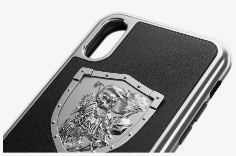 Buy Iphone X Case "heavy Metal Leather" - Capa Iphone 7 Led Zeppelin, transparent png #3495367