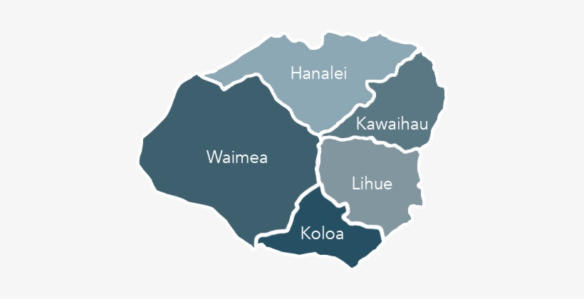 Land Districts Of Kauai, transparent png #3495446