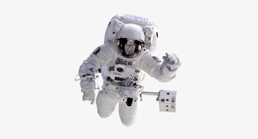 Space Station Clip Art, Cosmonaut In Outer Space Clip - Astronaut In Space, transparent png #3495507