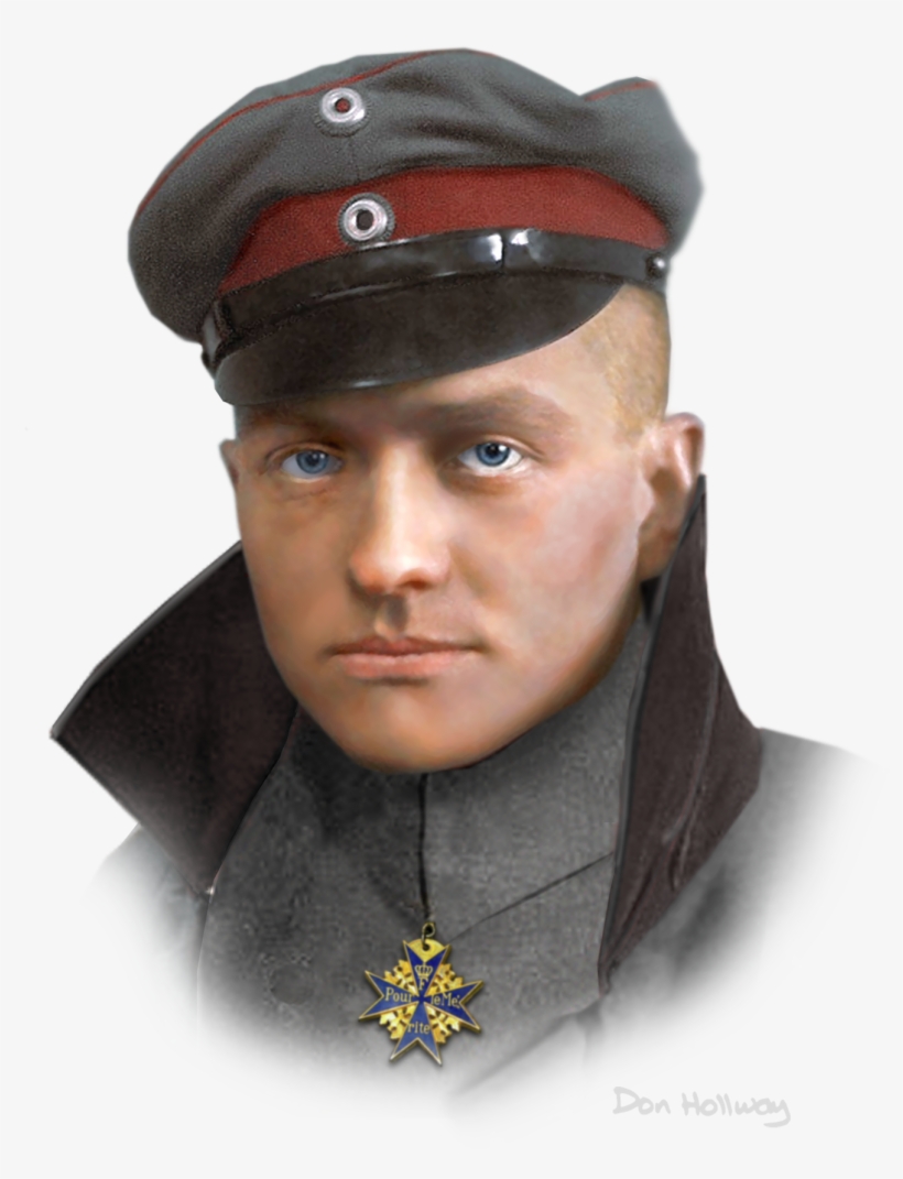 The Red Baron - Manfred Von Richthofen, transparent png #3495532